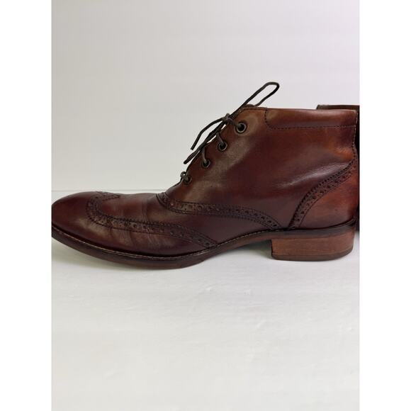 Cole Haan Liam Chukka II Wingtip Leather Ankle Boots Brown Men’s 9.5 C11053 main image 12